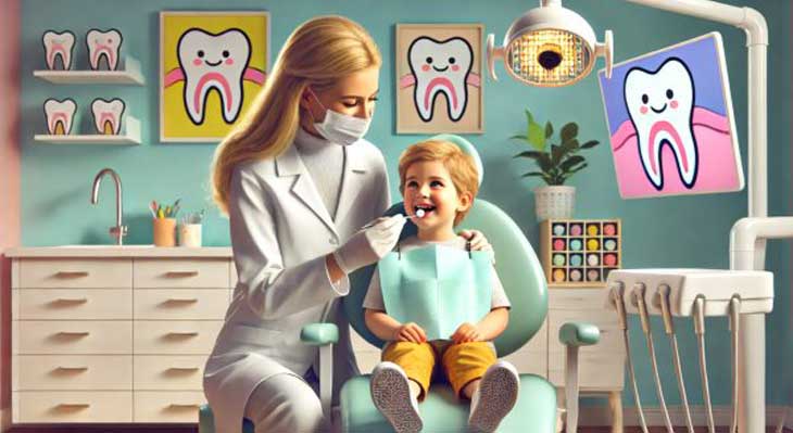فاصله زمانی مراجعه کودک به دندانپزشک اطفال چقدر باشد؟