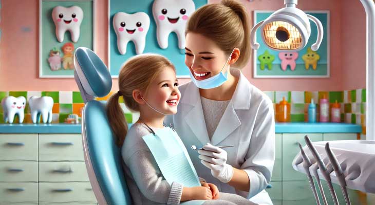 فاصله زمانی مراجعه کودک به دندانپزشک اطفال چقدر باشد؟