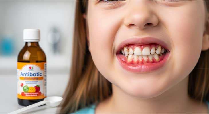 بهترین آنتی بیوتیک برای عفونت لثه کودکان