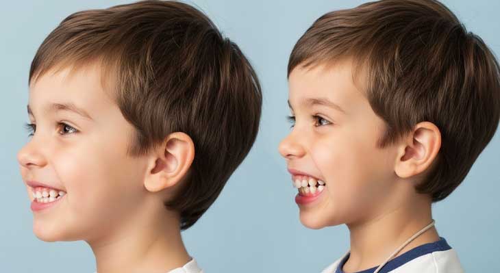 تاثیر پستانک بر رشد فک و دندان در کودکان